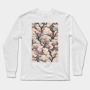 Sea of Cherry Blossoms Long Sleeve T-Shirt